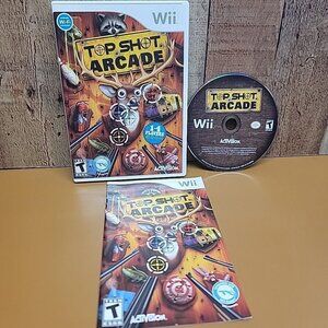 Top Shot Arcade Nintendo Wii Game CIB Activision